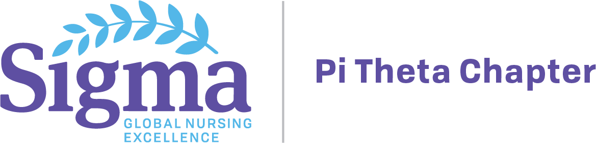 logo of Pi Theta chapter of Sigma Theta Tau International Honor Society of Nursing